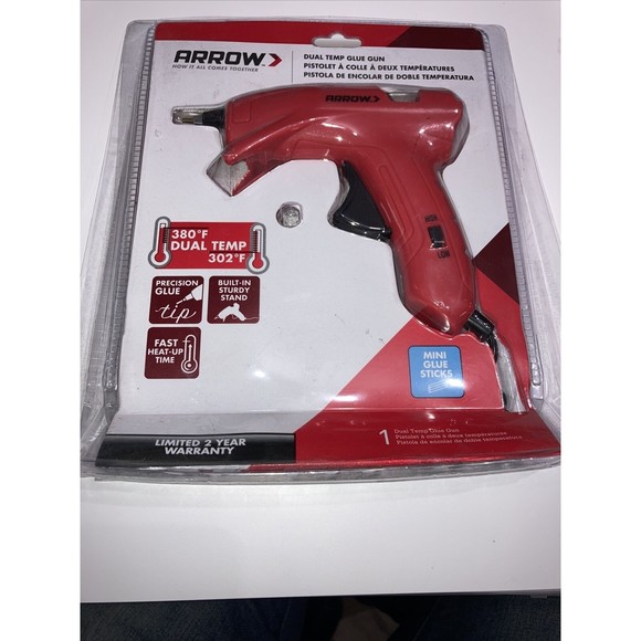 Arrow Fastener Glue Gun Dual Temp Light Weight Drip Resistant Precision Tip - Picture 12 of 12